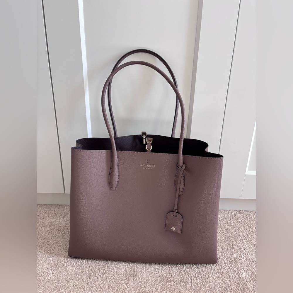 Kate Spade Mauve Leather Tote